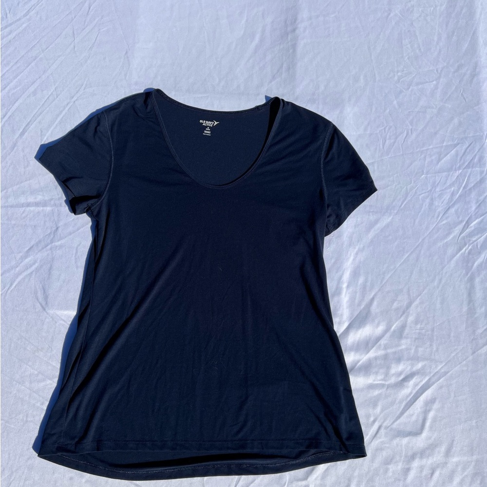 Women's Navy Blue T-Shirt